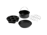 DOMO Set d'accessoires pour friteuses à air 4 pièces