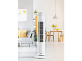 DOMO Ventilateur colonne 3 vitesses Hauteur 76 cm Blanc