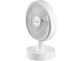 DOMO Ventilateur de table rechargeable Blanc