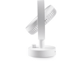DOMO Ventilateur de table rechargeable Blanc