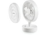 DOMO Ventilateur de table rechargeable Blanc