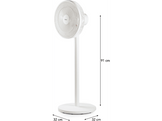 DOMO Ventilateur sur pied 2 en 1 Blanc