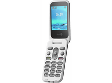 Charger l&#39;image dans la galerie, DORO GSM 2820 4G à clapet + Support - White/Blue
