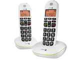DORO Téléphone sans fil PhoneEasy Duo wit (100)