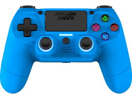 DRAGON WAR Manette sans fil Dragonshock Mizar Bleu Manette PlayStation 4 Bleu