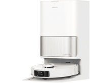 Charger l&#39;image dans la galerie, Robot aspirateur avec station de charge, blanc.
