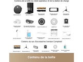 DREAME Aspirateur robot X50 Ultra Complete Noir