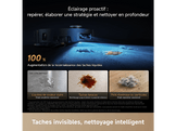 DREAME Aspirateur robot X60 Pro Ultra Complet Gris