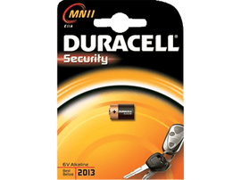 Pack de piles Duracell Security, clé et télécommande de clé de voiture.
