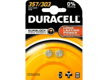 Charger l&#39;image dans la galerie, Paquet blister de piles Duracell avec deux piles bouton argentées. Emballage jaune et blanc.
