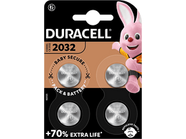 DURACELL Pile Spe Lithium 2032 4 pièces (5000394119376)