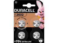 DURACELL Pile Spe Lithium 2032 4 pièces (5000394119376)