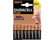 DURACELL Piles 8 x AAA (5000394141384)