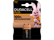 DURACELL Piles 9V Alcalines Plus (5000394142190)