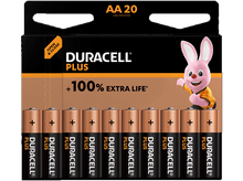 Charger l&#39;image dans la galerie, Un paquet de piles Duracell Plus AA avec une mascotte de lapin.
