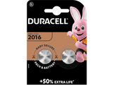 DURACELL Piles CR2016 90 mAh 2 pièces (2016 LBL2)