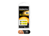 DURACELL Piles pour appareils auditifs taille 10