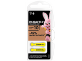 DURACELL Piles pour appareils auditifs taille 10