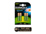 DURACELL Piles rechargeables AAA 850 mAh 4 pièces (5000394203822) Pile rechargeable
