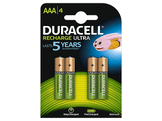 DURACELL Piles rechargeables AAA 850 mAh 4 pièces (5000394203822) Pile rechargeable