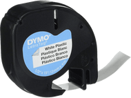 DYMO Étiquettes en plastique LT 12 mm Blanc (S0721610)