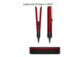 DYSON Airstrait - Red Velvet / Gold