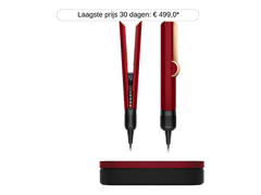 DYSON Airstrait - Red Velvet / Gold