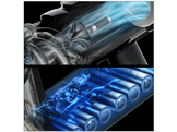 DYSON V8 Cyclone - Aspirateur balai avec aspirateur à main inclus - Autonomie 60 min - Vert/Noir
