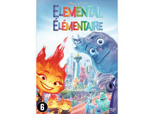 Charger l&#39;image dans la galerie, Couverture du DVD Elemental avec des personnages animés. Un personnage de feu et d&#39;eau est en évidence.
