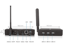 Charger l&#39;image dans la galerie, EMINENT Lecteur media 4K TV Streamer LibreELEC Kodi (EM7680)
