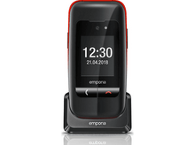 Charger l&#39;image dans la galerie, EMPORIA GSM One Black &amp; Red (V200_001)
