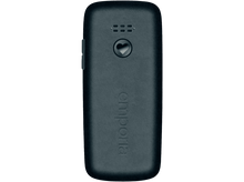 Charger l&#39;image dans la galerie, Un téléphone portable noir avec le logo Emporia sur fond noir.
