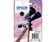 Un aspirateur avec une longue perche argentée et une tête noire. Le corps est gris. Fond blanc.