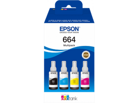 EPSON 664 EcoTank Multipack Noir-Cyan-Magenta-Jaune (C13T664640)