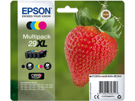 EPSON Cartouche d'encre 29XL Noir - Cyan - Magenta - Jaune (C13T29964022)