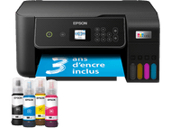 EPSON Imprimante multifonction EcoTank ET-2875 A4 (C11CJ66424) Imprimante multifonction