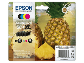 EPSON Multipack cartouches 604XL Noir - Cyan - Magenta - Jaune (C13T10H64020)