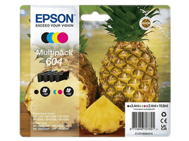 EPSON Multipack cartouches Noir - Cyan - Magenta - Jaune 604 (C13T10G64020)