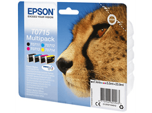 Charger l&#39;image dans la galerie, EPSON T0715 Noir - Cyan - Magenta - Jaune (C13T07154022)
