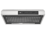 ETNA AO460RVS - Hotte aspirante (Hotte) - largeur 59.8 cm - 295 m³/h - 69 dB(A)