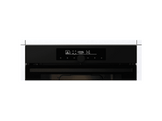 ETNA Four multifonction avec programme pizza et pyrolyse niche 60 cm Noir
