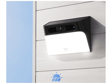 Charger l&#39;image dans la galerie, EUFY Caméra de surveillance Solar Wall Light S120 2K Noir (T81A0311)
