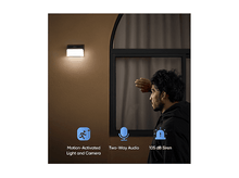 Charger l&#39;image dans la galerie, EUFY Caméra de surveillance Solar Wall Light S120 2K Noir (T81A0311)
