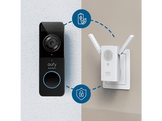EUFY Caméra de surveillance SoloCam S220 + Sonnette vidéo intelligente (E8134322) Caméra de sécurité