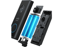 Charger l&#39;image dans la galerie, EUFY Kit sonnette vidéo 2K et Homebase + Eufycam 2C Blanc (E81133D2) Sonnette vidéo
