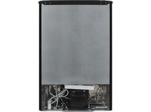 Charger l&#39;image dans la galerie, Arrière d&#39;un réfrigérateur avec panneaux ouverts, révélant les composants internes.
