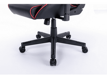 Charger l&#39;image dans la galerie, Base de chaise de jeu noire. Roues noires et colonne centrale noire.
