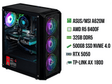 EXTREMEGAMER CLASSIC LEVEL 1 V4 - AMD Ryzen 5 8400F - 32 GB - 500 GB - GeForce RTX™ 5050