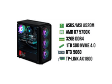 Charger l&#39;image dans la galerie, EXTREMEGAMER CLASSIC LEVEL 3 V2 - AMD Ryzen 7 5700X - 32 GB - 1 TB - GeForce RTX™ 5060
