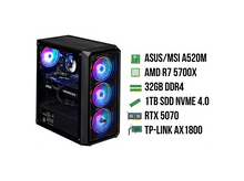 Charger l&#39;image dans la galerie, EXTREMEGAMER CLASSIC LEVEL 5a V2 - AMD Ryzen 7 5700X - 32 GB - 1 TB - GeForce RTX™ 5070 - Win 11 Home - Win 11 Home
